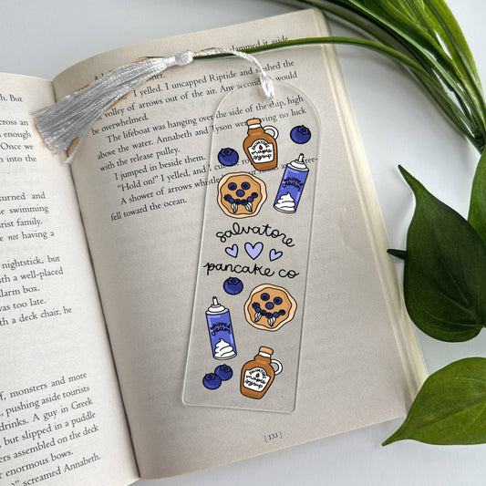 TVD Salvatore Pancakes Co Acrylic Bookmark