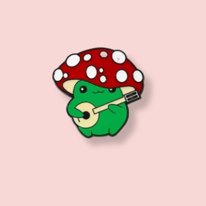 Toadstools Enamel Pin Set