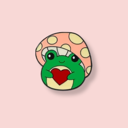 Toadstools Enamel Pin Set