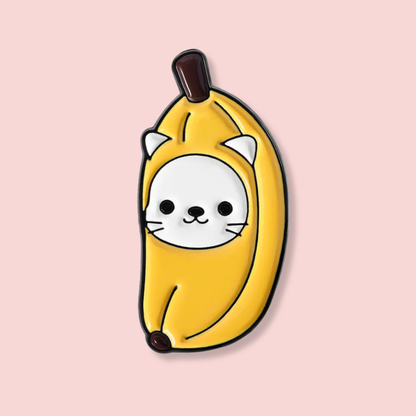 Fruity Cats Enamel Pin Set