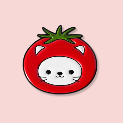Fruity Cats Enamel Pin Set