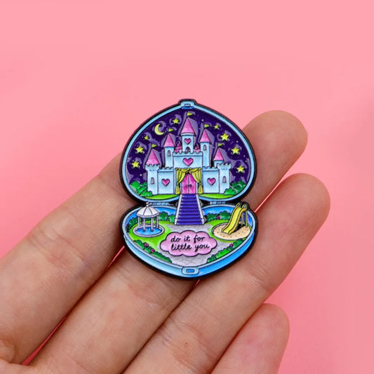 Do It For Little You Enamel Pin